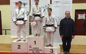 Résultats Tournoi Régional Cadets et Inter-Régional Minimes Moissac 16 et 17 janvier 2016