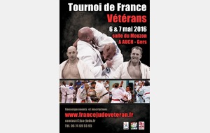 Résultats Tournoi de France vétérans Auch 7 mai 2016
