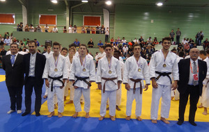 L'équipe cadets du Judo Club Tarbais qualifiée pour le championnat de France