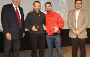 Pierre Glorian et Sylvain Brugirard récompensés aux Oscars du Sport Tarbais Tarbes 16 décembre 2016