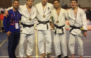 L'équipe juniors du Tarbes Pyrénées Judo qualifiée pour le championnat de France
