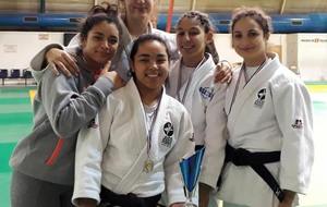Selma Anduran qualifiée avec le Judo Rodez Aveyron pour le championnat de France par équipes cadettes
