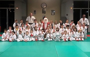 Le Père Noël sur les tatamis du Tarbes Pyrénées Judo 21 décembre 2018