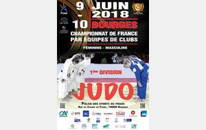 Championnat de France par Equipes 1ère Division Seniors Bourges 2018
