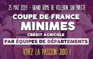 Coupe de France Minimes par équipes de départements Villebon-Sur-Yvette 2019