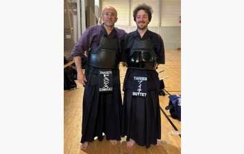 Augustin Dominguez décroche sa ceinture noire 1er dan