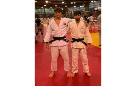 Anzor Saidov (-73kg) et Gebrail Dakayev (-60kg)