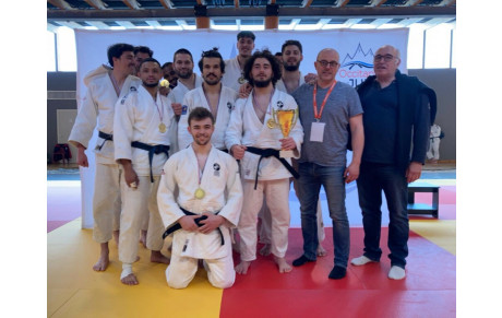 Israil Dakayev champion d’Occitanie par équipes seniors avec le Judo Rodez Aveyron et qualifié pour le championnat de France 1ère division