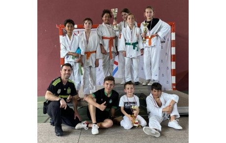 Le Tarbes Pyrénées Judo remporte le tournoi du Lavedan