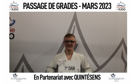 Résultats passage de grades Toulouse 25 et 26 mars 2023
