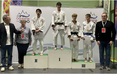 Gebrail Dakayev vice-champion d’Occitanie et qualifié pour le championnat de France Cadets 1ère division