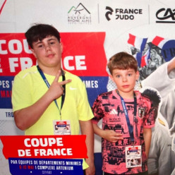 Résultats Coupe de France Minimes par équipes de départements Ceyrat 9 mai 2026