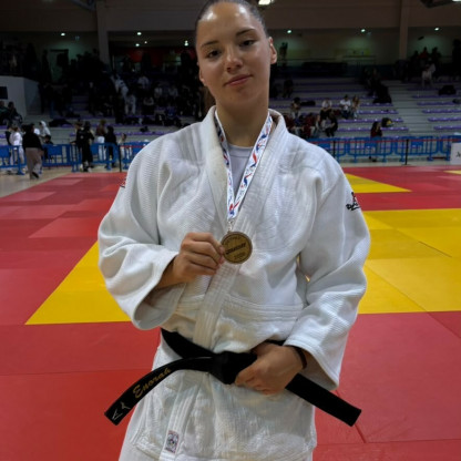 Tournoi National Label Excellence Juniors Ceyrat 17 octobre 2026 - Enorah Le Moing : 3ème en -78kg